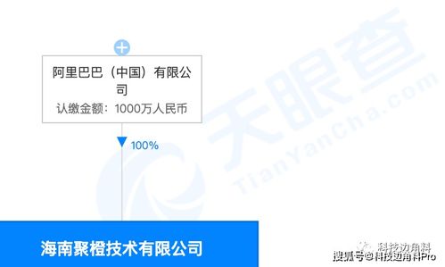 阿里巴巴成立海南聚橙技術公司，注冊資本1000萬元加碼信息系統集成服務